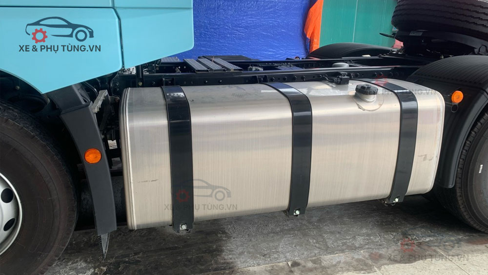 Thùng Nhiên Liệu 600 Lít Xe Đầu Kéo Container FAW JH6 460HP 2 Cầu Láp Động Cơ Yuchai