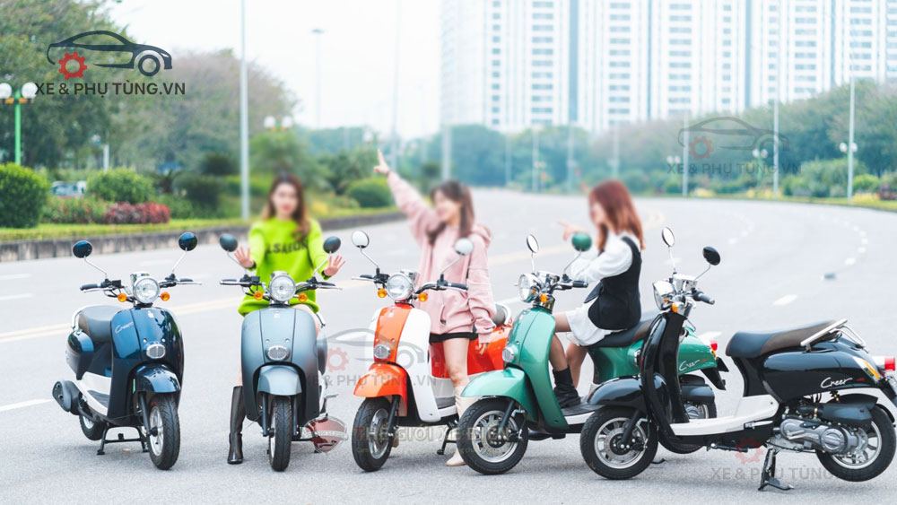 Xe máy 50cc phù hợp cho nữ