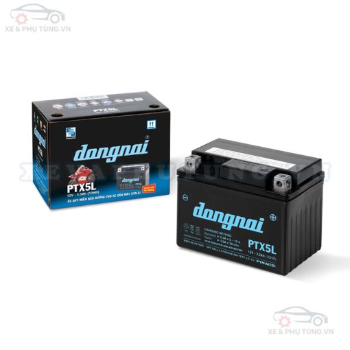Bình Ắc Quy Đồng Nai PTX5L – 12V – 3,5Ah