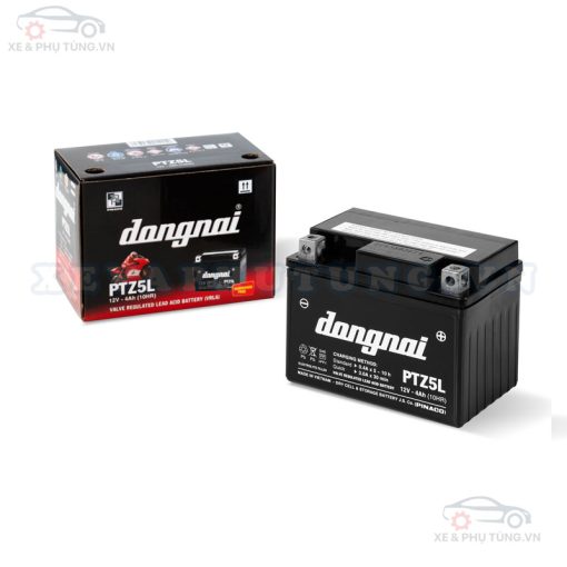 Bình Ắc Quy Đồng Nai PTZ5L - 12V - 4Ah