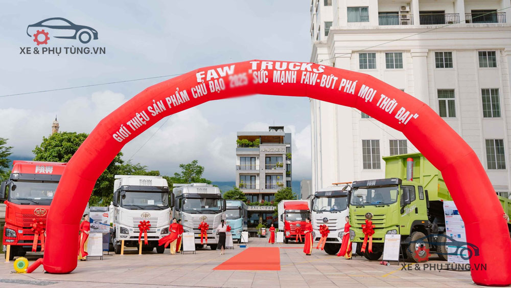 Lễ ra mắt xe Faw Trucks Việt Nam