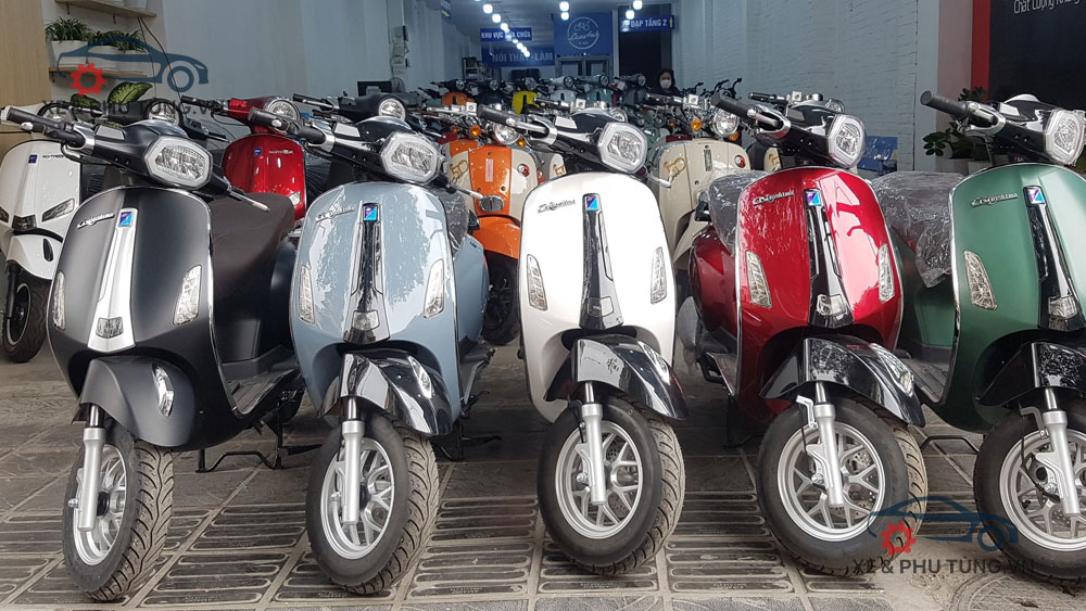 Những chiếc xe tay ga 50cc mang phong cách Vespa